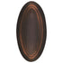 Amerock Mulholland Oil-Rubbed Bronze 1-7/16 inch Oval Cabinet Knob BP53032ORB
