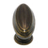 Amerock Mulholland Rustic Brass 1 7/16" Oval Single Edge Cabinet Knob BP53032-R3