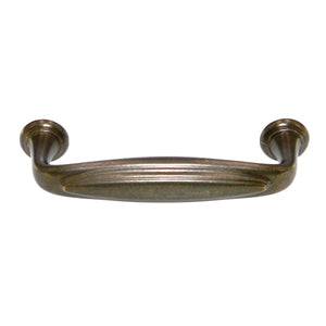 Amerock Mulholland Rustic Brass 3" Ctr. Cabinet Arch Pull Handle BP53033-R3