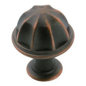 Amerock Allison 1" Oil-Rubbed Bronze Round Octagonal Dome Cabinet Knob BP53035-ORB