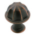 Amerock Allison BP53035-ORB - Pomo redondo octogonal para gabinete (bronce aceitado, 1.0 in)