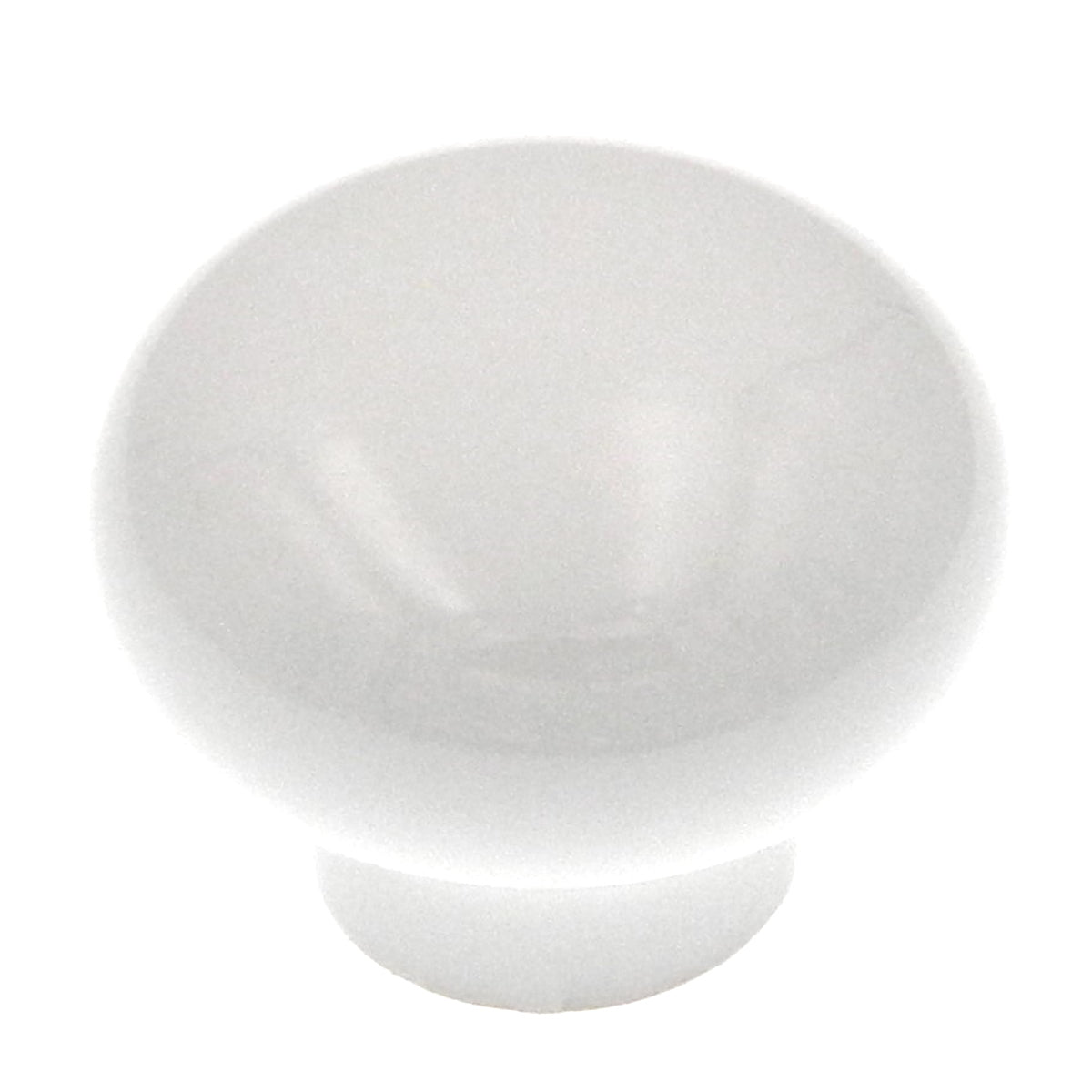 Amerock Allison White 1 3/16" Round Cabinet Ceramic Knob BP532154