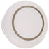 Amerock BP5322-GC White with Gray Circle 1 1/2" Round Cabinet Knob Pulls