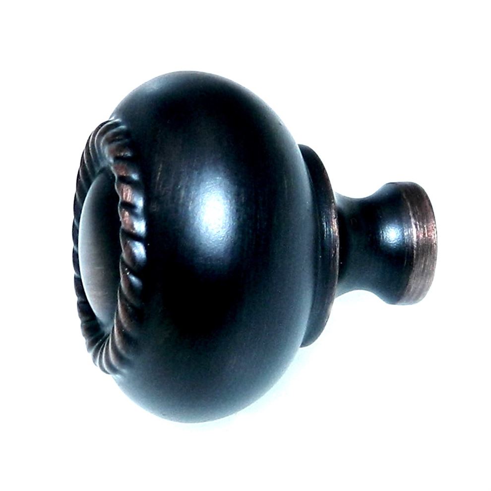 Amerock Everyday Heritage Oil-Rubbed Bronze 1 1/4" Rope Cabinet Knob BP53471ORB
