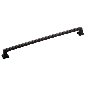 Amerock Mulholland Oil-Rubbed Bronze 18" Ctr. Cabinet Appliance Pull BP53533-ORB