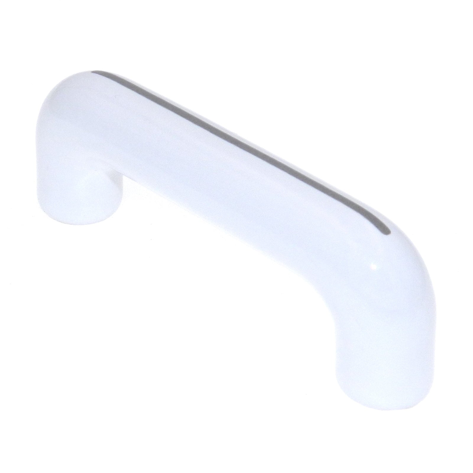 Amerock BP5373-GC White 3"cc Ceramic Cabinet Arch Pull Ceramics