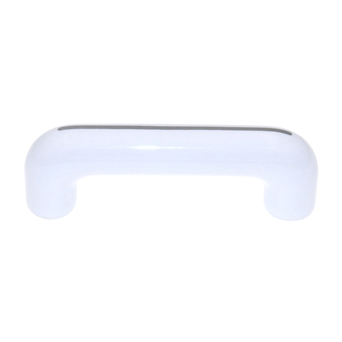 Amerock BP5373-GC White 3"cc Ceramic Cabinet Arch Pull Ceramics