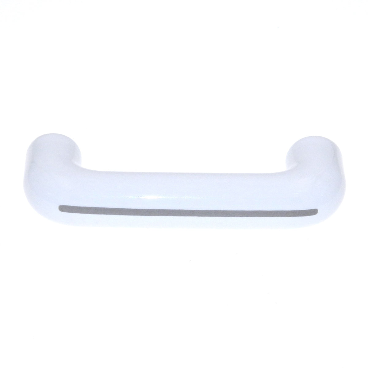 Amerock BP5373-GC White 3"cc Ceramic Cabinet Arch Pull Ceramics