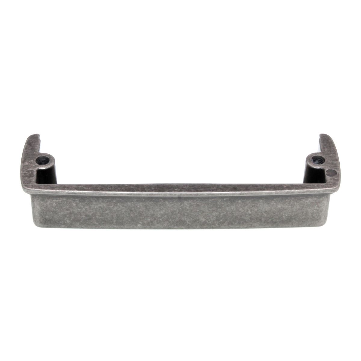 Amerock Kane 3 3/4" (96mm) Ctr Drawer Cup Pull Weathered Nickel BP53801WN