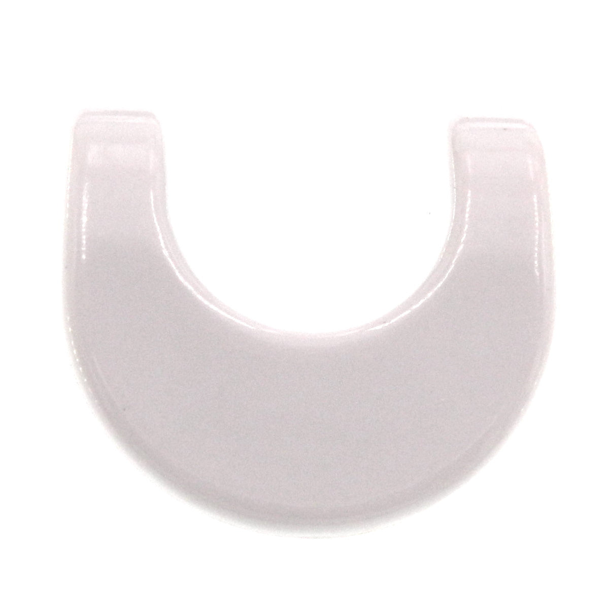 Amerock Plastics White 1 1/4" Ctr. Cabinet Finger pull Handle BP5422-54