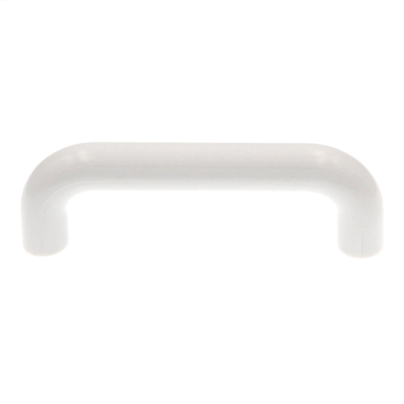 Amerock Allison Blanco 3 3/4" (96 mm) cc Tirador de manija de gabinete de plástico BP543254