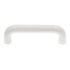 Amerock Allison Blanco 3 3/4" (96 mm) cc Tirador de manija de gabinete de plástico BP543254