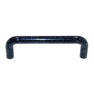 Amerock Plastics Speckled Black 3 3/4" (96mm) Ctr. Wire Pull Handle BP5433-SPB