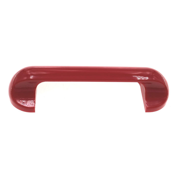 Amerock Plastics Rojo 3 3/4" (96 mm) Ctr. Tirador de taza para cajón BP5435-BE