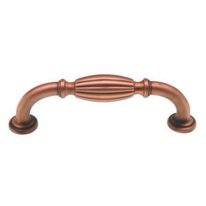 Amerock Blythe Brushed Copper 3 3/4" (96mm) Ctr. Cabinet Pull Handle BP55223-BC