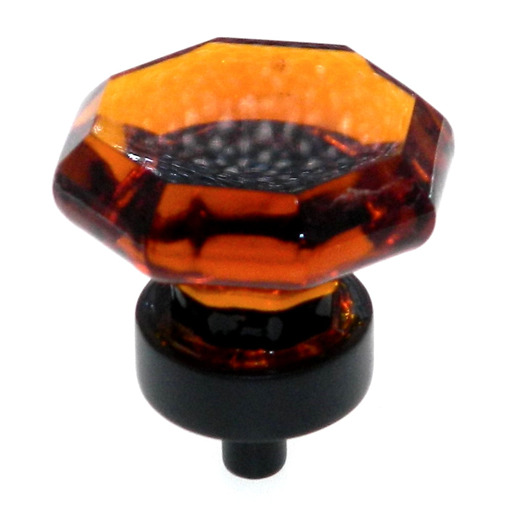 Amerock Classics Amber and Black Bronze 1 5/16" Cabinet Knob BP55268-ABBR