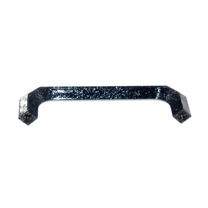Amerock Plastics Speckled Black 3 3/4" (96mm)cc Cabinet Handle BP5530-SPKC