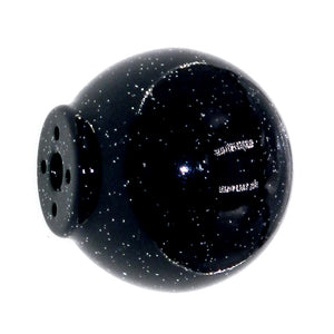 Amerock Plastics Speckled Black 1-1/4" Round Cabinet Knob Pull BP5531-SPKC