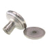 Amerock Revitalize Satin Nickel 1 1/4" Cabinet Knob With Backplate BP55341-G10