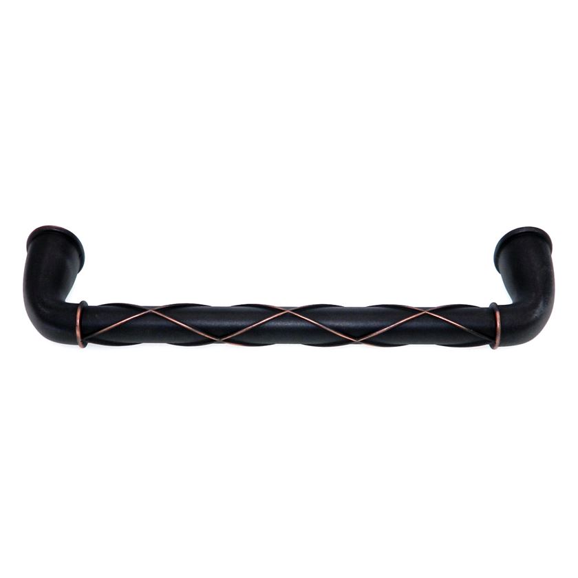 Amerock Lattice Dark Oiled Bronze 8" Ctr. Cabinet Appliance Pull BP55424DOB