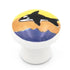 Richelieu BP6005312 - Perilla para cajón de porcelana, color blanco y azul, 1 11/32"