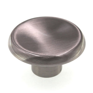 BP69151G10 Satin Nickel 1 3/8" Round Concave Cabinet Knob Pulls Amerock Allison