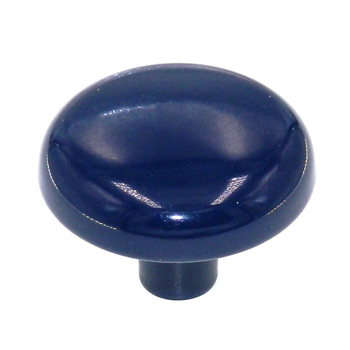 Vintage Amerock Shenandoah azul marino 1 1/4" perilla redonda del gabinete BP710-NB