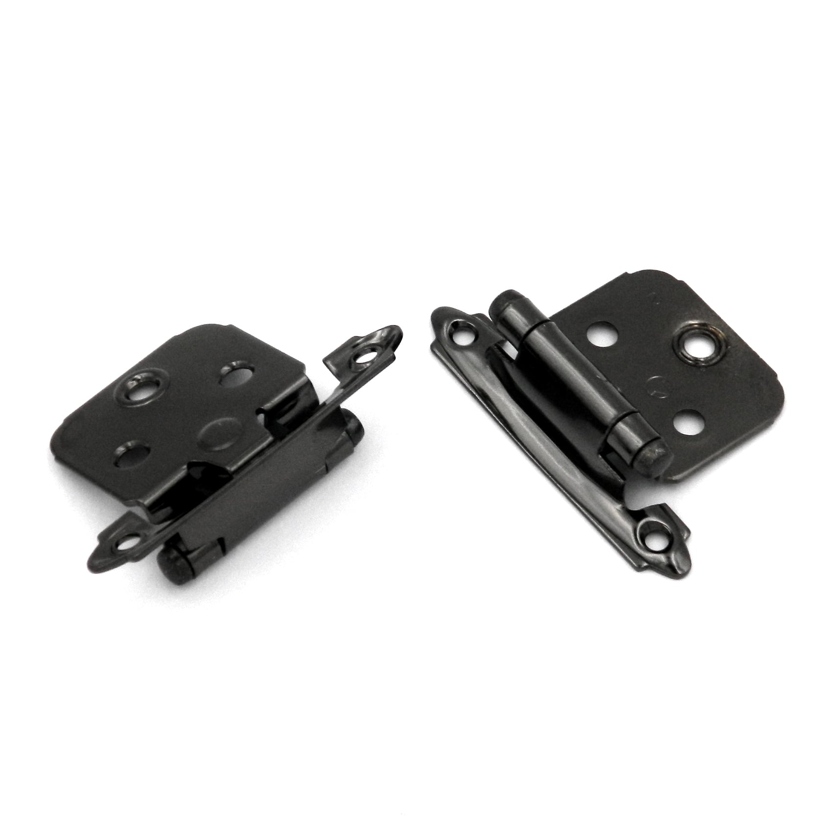 Par de bisagras variables decorativas de cierre automático Amerock BP7139-BN