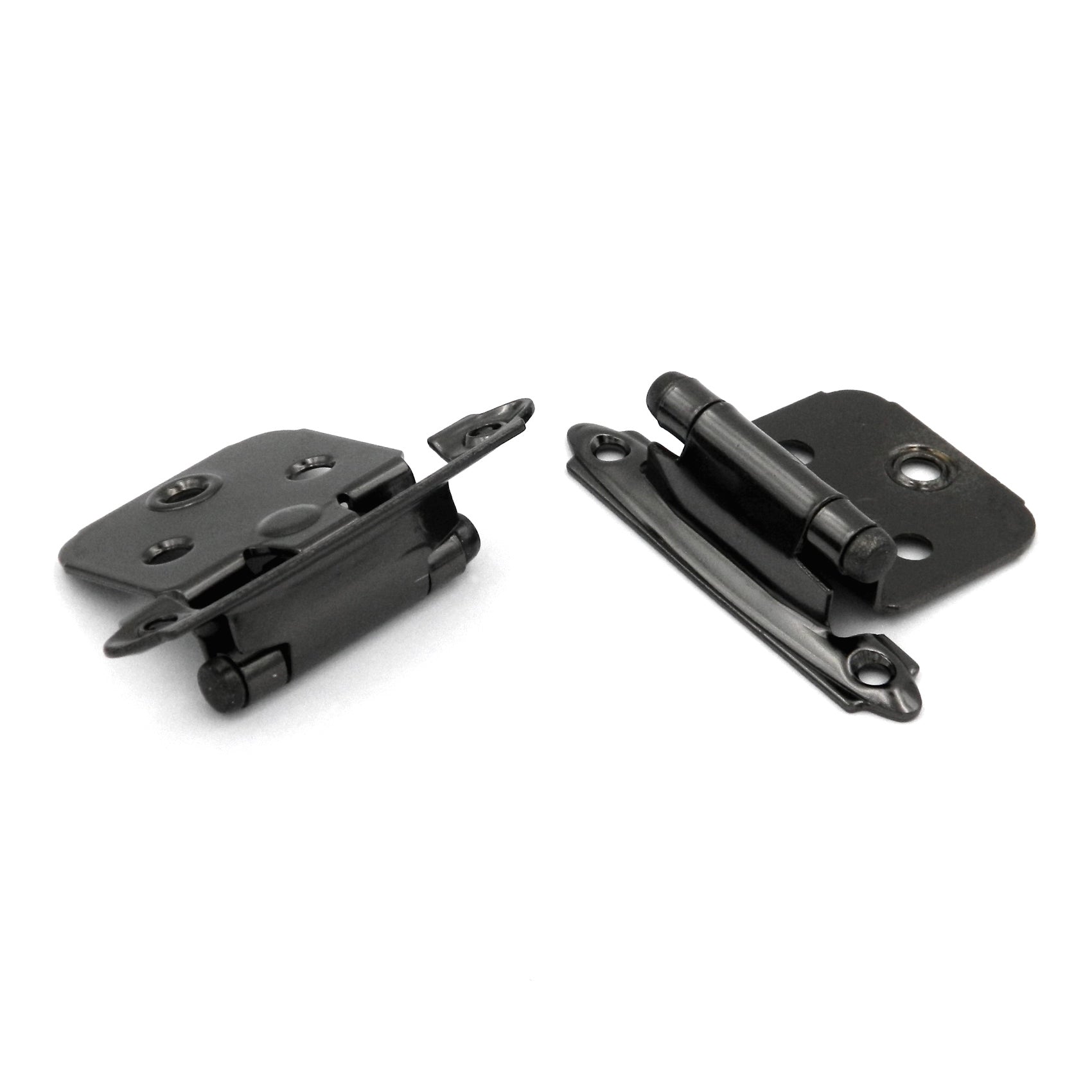 Par de bisagras variables decorativas de cierre automático Amerock BP7139-BN