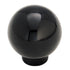 Amerock Ceramics 1 1/4" Black Porcelain Globe Cabinet Knob Pull BP72001-BK