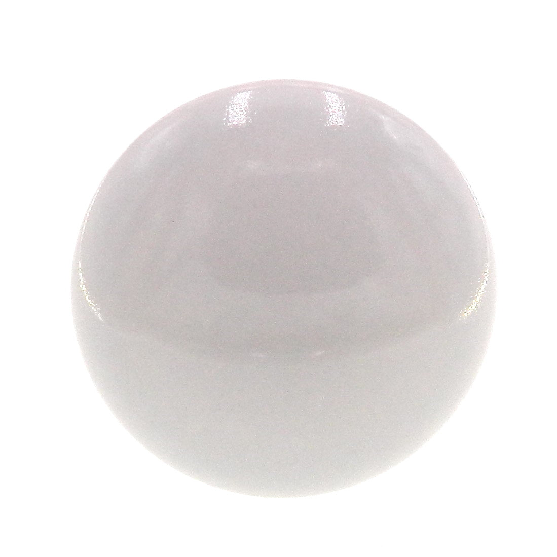 Amerock Ceramics BP72002-30 - Tirador redondo para gabinete, color blanco, 1 3/8"