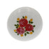Amerock BP725A-CW3 Tirador de perilla de cerámica blanca de 1 3/8" con rosas rosas, flores amarillas