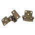 Amerock Burnished Brass Full Wrap Hinges 3/8" Inset Self-Closing BP7527-BB