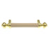 Amerock BP761-3A Polished Brass 3"cc Cabinet Bar Pull Handles with Almond Center