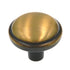 Amerock Allison BP76209AE - Perilla redonda para gabinete, estilo inglés antiguo, 1 1/8"