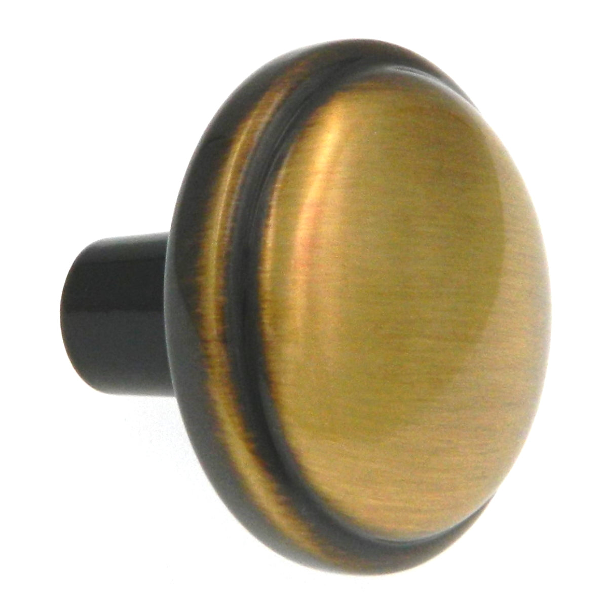Amerock Allison BP76209AE - Perilla redonda para gabinete, estilo inglés antiguo, 1 1/8"