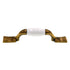 Amerock Royal Family Antique Brass White Ceramic 3" CTC Cabinet Pull BP76240-WB