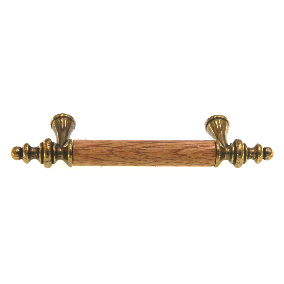 Amerock Royal Burnished Brass, Oak 3" CTC Cabinet Arch Pull Handle BP76242-OB