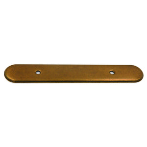 Amerock Burnished Brass Traditional 3"cc Cabinet Pull Backplate BP76247BB