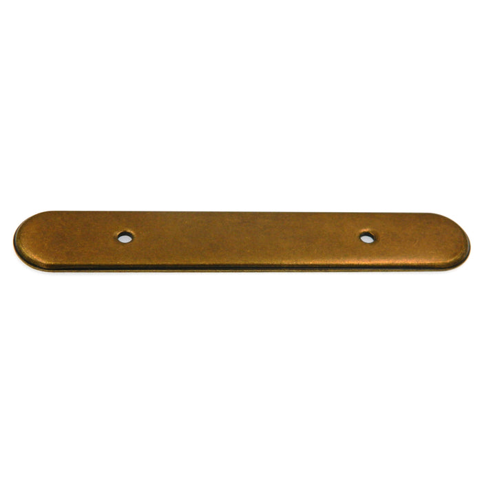 Amerock Burnished Brass Traditional 3"cc Cabinet Pull Backplate BP76247BB