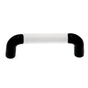 Amerock BP76269-WHEB Black 3"cc Cabinet Wire Pull with White Center