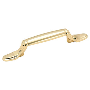 Amerock BP76273-3 Polished Brass 3"cc Arch Cabinet Handle Pull Allison Value