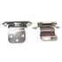 Pair of Amerock Polished Chrome 3/8" Inset Hinges Self-Closing BP7628-26