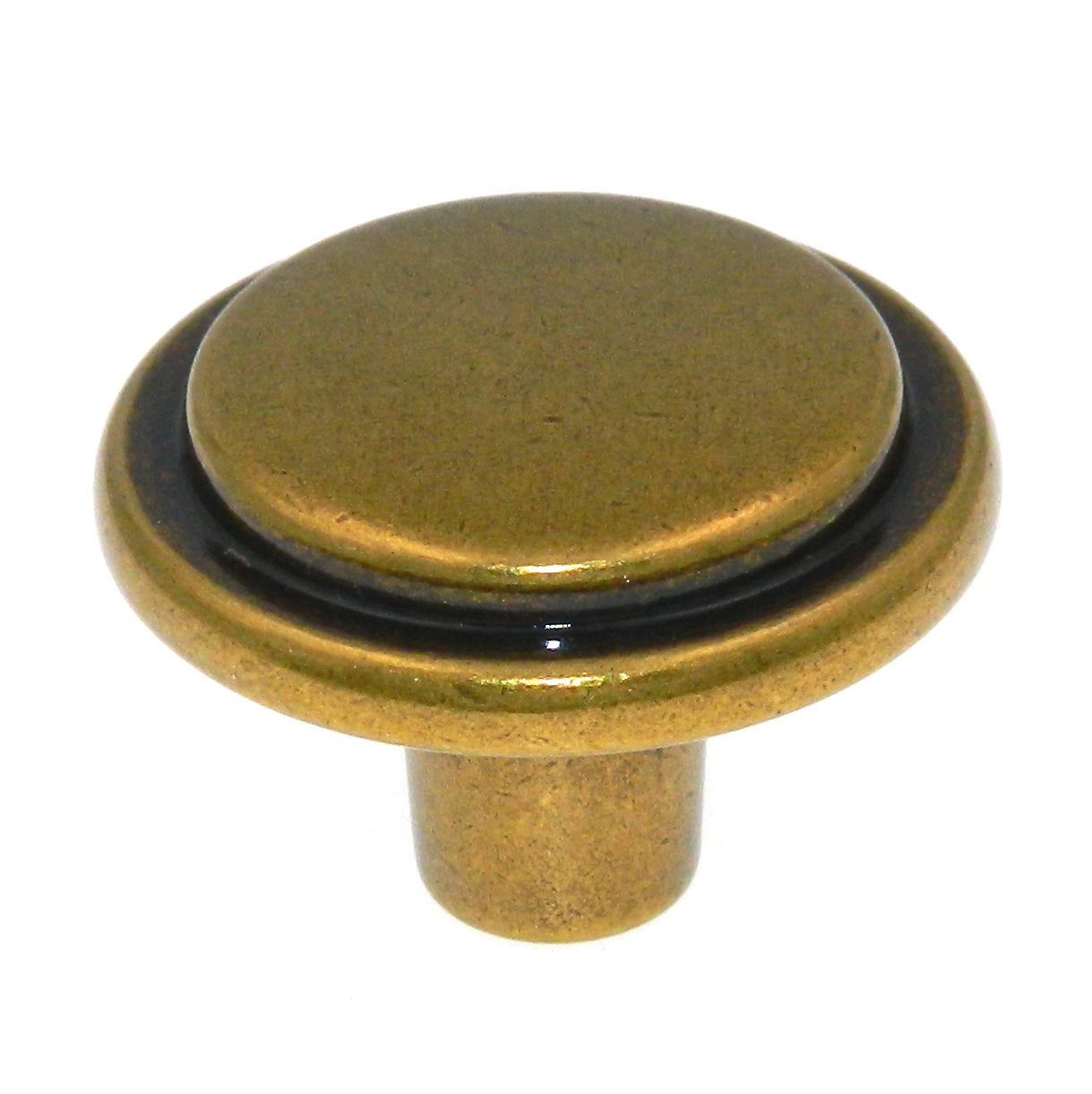 Amerock BP76294-R1 Regency Brass 1 3/16" Tradition Classic Cabinet Knob Pull