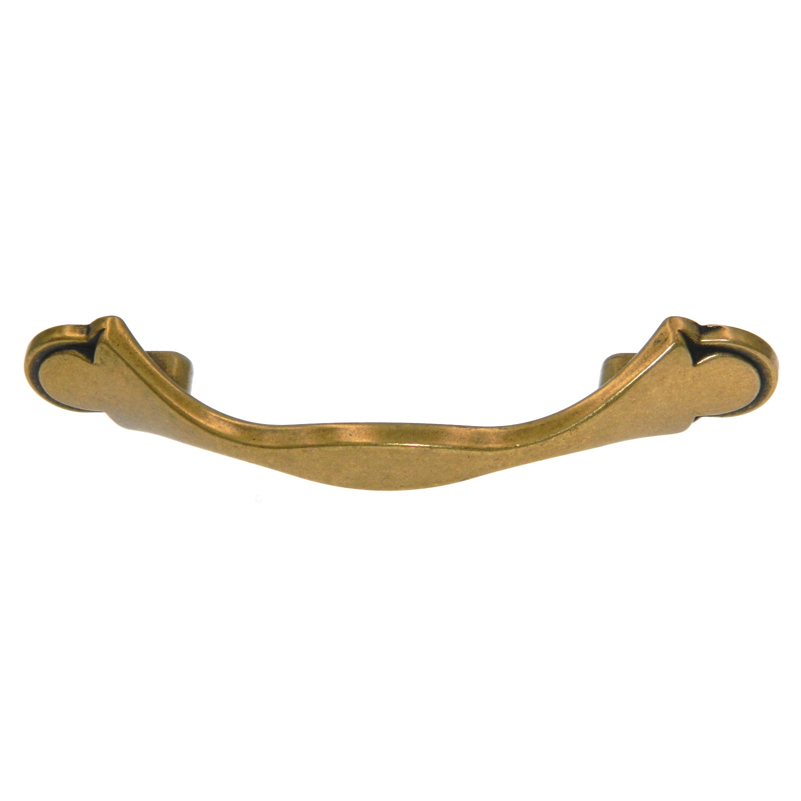 Amerock Rustic Finishes BP76295-R1 Regency Brass 3"cc Ornate Cabinet Handle Pull