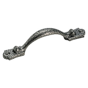 Amerock Rustic Finishes Hammered Black 3" Ctr. Cabinet Handle Pull BP76298-HB