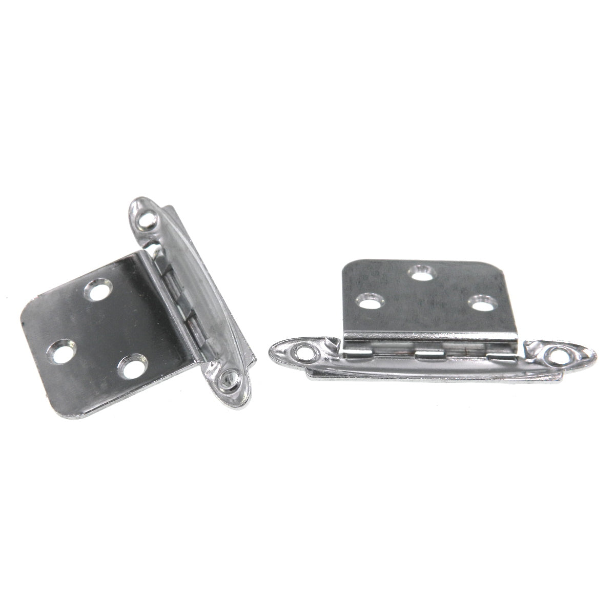 Pair Amerock Polished Chrome Variable Overlay Hinges Non Self-Closing BP7680-26