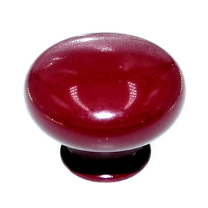 Amerock Legacy Cranberry Red 1 1/8" Round Cabinet Knob BP770-CRB