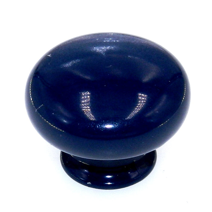 Amerock Colors BP770-NB - Perilla redonda para gabinete, color azul marino, 1 1/8"