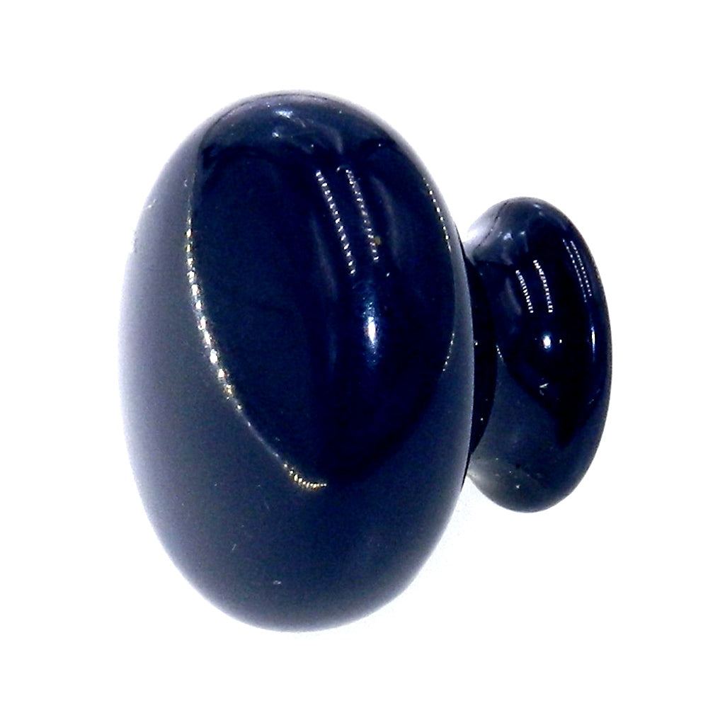 Amerock Colors Navy Blue 1 1/8" Mushroom Round Cabinet Knob BP770-NB